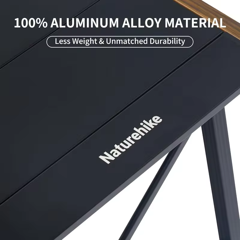 Naturehike Camping Folding Aluminum Alloy IGT Table Multifunctional Portable BBQ Grill Table Outdoor Picnic Cooking Table