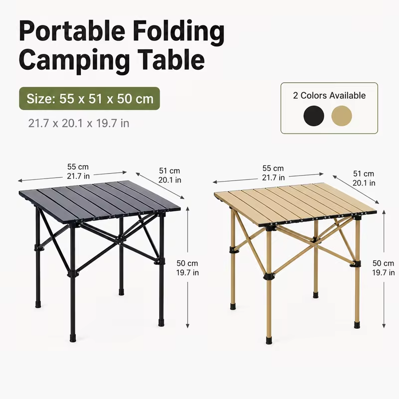 Outdoor folding table Chicken rolls table stall convenient camping table picnic table