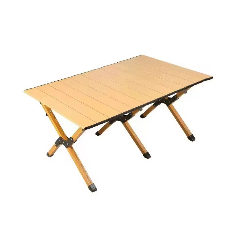 Outdoor Portable Folding Aluminum Camping Table Chairs Barbecue Picnic Set Foldable Table Camping Table Foldable Picnic Table
