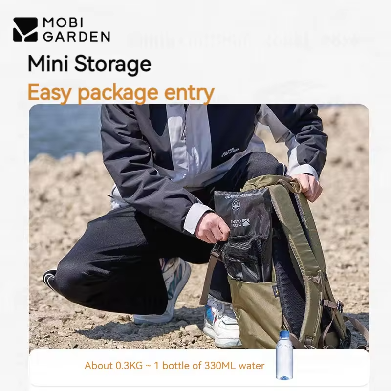 MOBI GARDEN Folding Stool Outdoor Folding Chair 600D Oxford Cloth Small Bench Cross Structure Portable Three-Stage Fishing Stool