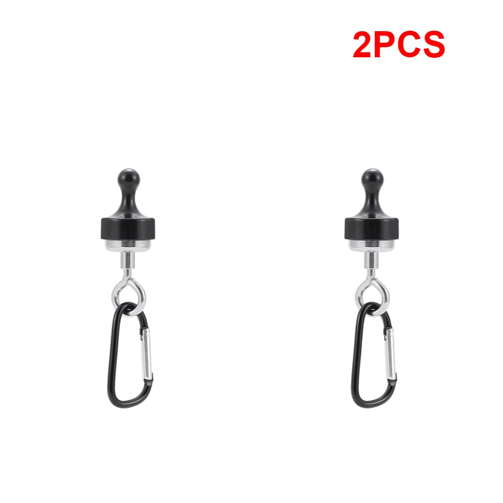 Outdoor Camping Strong Magnetic Hooks Tent Canopy Carabiners Mountaineering Buckle Magnet Hanger Camping Light Hook Accessories