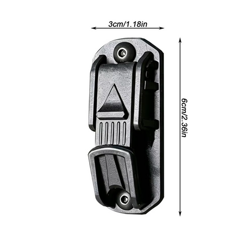 Belt Key Clip Multifunctional Backpack Hook Buckle Holder Key Clip For Belt For Rescue Survival Outdoor Camping Hiking